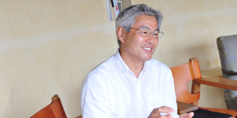 Junichi Ueno - Owner of Teien no Yado Sekitei